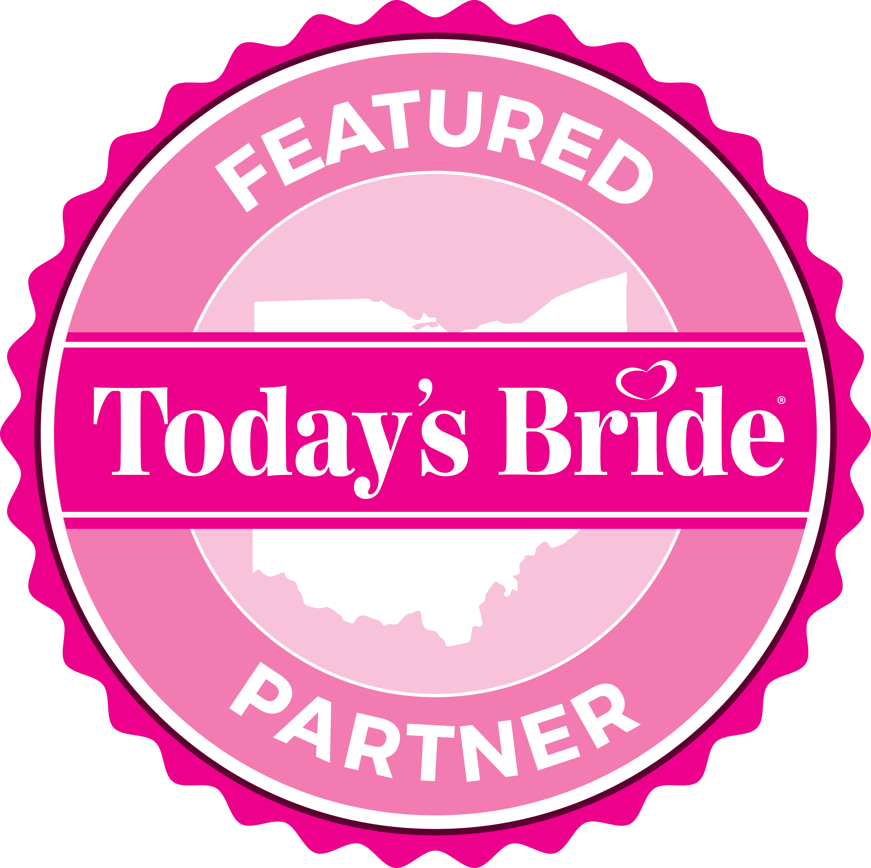 Today's Bride 2026 Featured Partner badge